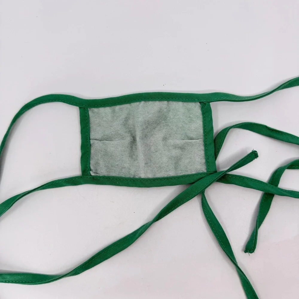 Build‎ A Bear Hospital Scrubs Green 4-Piece Set Mask Cap Pants Top